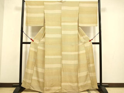 平和屋着物▽江戸小紋　単衣　百柄　正絹　逸品　DABJ3722du