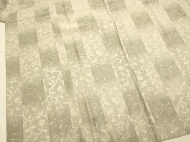 平和屋着物▽道中着　スリーシーズン　春夏秋　塵除け　洋花間道　鈴乃屋扱い　ロング丈　正絹　逸品　DABJ3739du