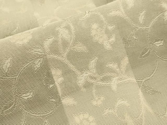 平和屋着物▽道中着　スリーシーズン　春夏秋　塵除け　洋花間道　鈴乃屋扱い　ロング丈　正絹　逸品　DABJ3739du