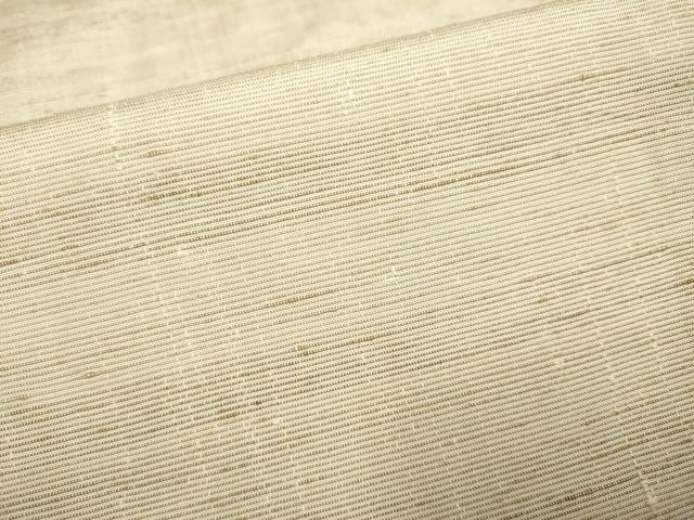 平和屋着物▽単衣　ゼンマイ紬　霞文　正絹　逸品　DABJ3747du