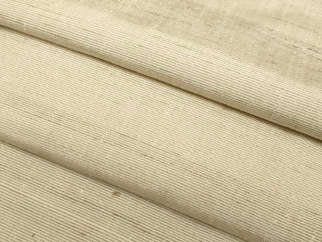 平和屋着物▽単衣　ゼンマイ紬　霞文　正絹　逸品　DABJ3747du