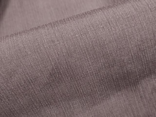 平和屋着物▽羽織　スリーシーズン　春夏秋　塵除け　葡萄鼠色　正絹　逸品　DABJ3754du