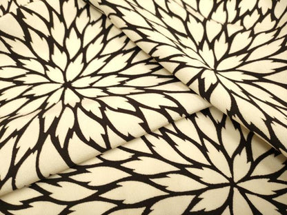 平和屋着物▽上質な小紋　単衣　花尽くし　正絹　逸品　DABJ3776du