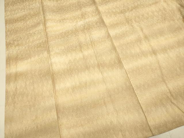 平和屋着物▽上質な小紋　単衣　霞文　暈し染め　正絹　逸品　未使用　DABJ3821du