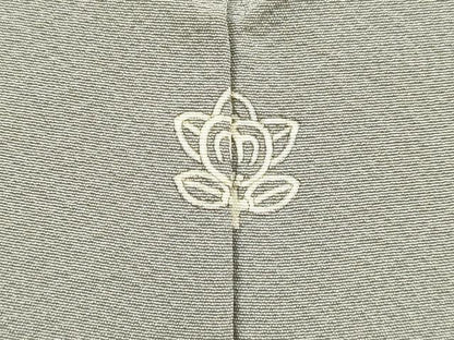 平和屋着物▽上質な色無地　単衣　煤色　正絹　逸品　未使用　DABJ3829du
