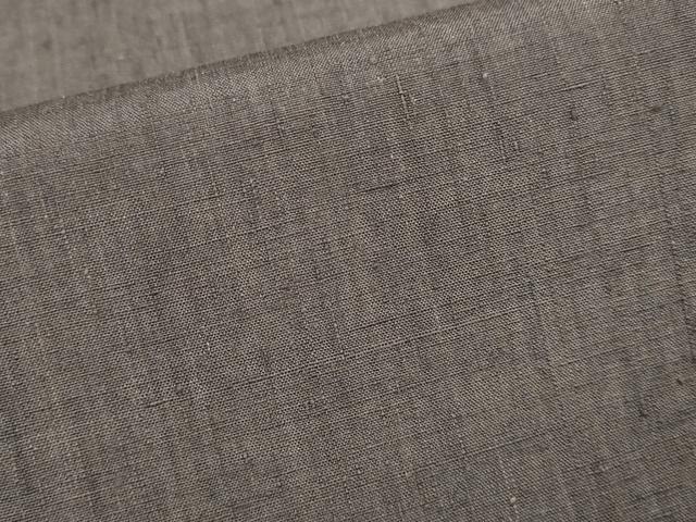 平和屋着物▽本場結城紬　重要無形文化財　単衣　紅消鼠色　正絹　逸品　DABJ3830du