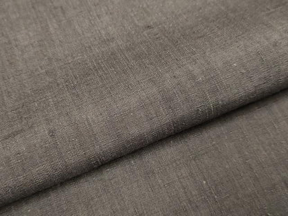 平和屋着物▽本場結城紬　重要無形文化財　単衣　紅消鼠色　正絹　逸品　DABJ3830du