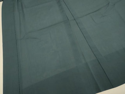 平和屋着物▽男性　長羽織　スリーシーズン　春夏秋　塵除け　鉄御納戸色　キングサイズ　正絹　逸品　DABJ3856du