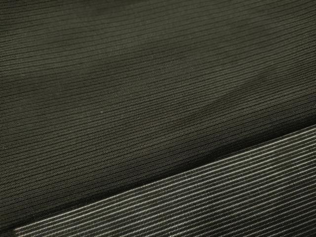 平和屋着物▽羽織　スリーシーズン　春夏秋　塵除け　黒地　正絹　逸品　DABJ3861du