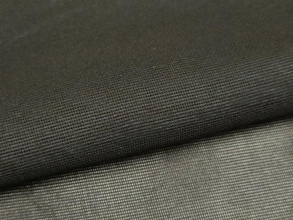 平和屋着物▽羽織　スリーシーズン　春夏秋　塵除け　黒地　正絹　逸品　DABJ3863du