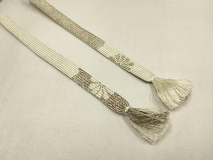 平和屋着物▽羽織　スリーシーズン　春夏秋　塵除け　黒地　正絹　逸品　DABJ3866du