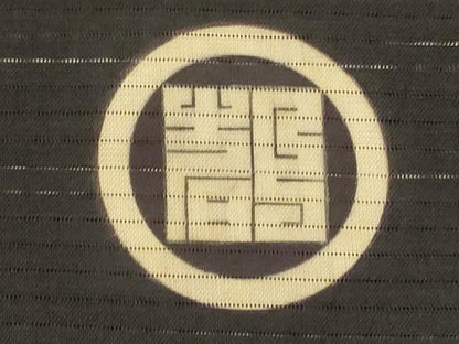 平和屋着物▽男性　黒紋付　羽織　スリーシーズン　春夏秋　塵除け　正絹　逸品　DABJ3870du