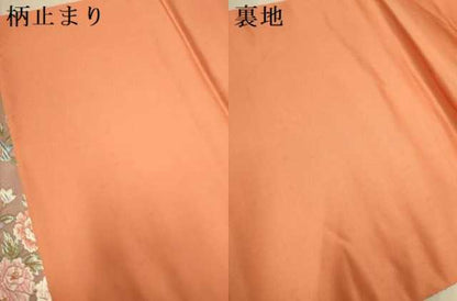 平和屋本店▼六通柄袋帯　唐織　山車　24K純金箔錦　正絹　逸品　DABJ3972du