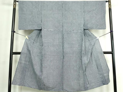 平和屋着物∴夏物　男性　浴衣　注染　菱文　綿　逸品　DABJ4002cd