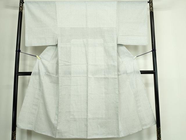 平和屋着物∴夏物　男性　小紋・浴衣兼用　菱文　DABJ4006cd