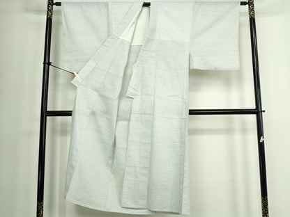 平和屋着物∴夏物　男性　小紋・浴衣兼用　菱文　DABJ4006cd