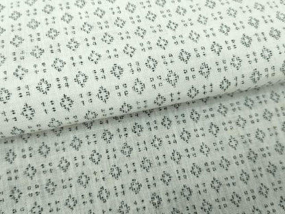平和屋着物∴夏物　男性　小紋・浴衣兼用　菱文　DABJ4006cd