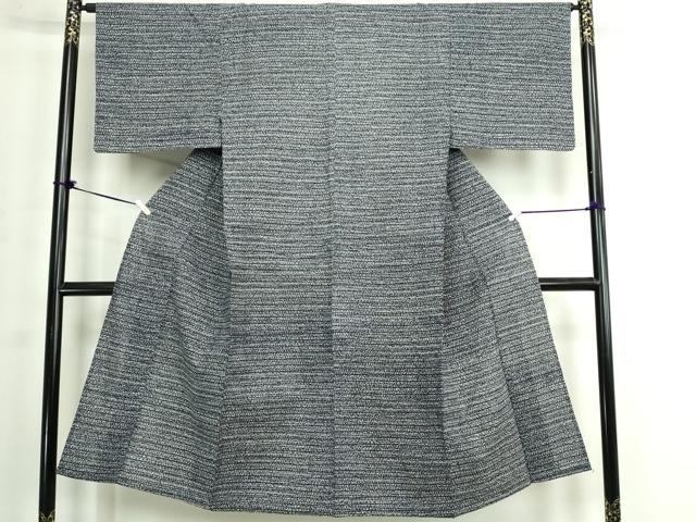 平和屋着物∴夏物　男性　浴衣　横段文　綿　逸品　DABJ4011cd