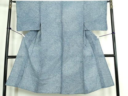 平和屋着物∴夏物　男性　浴衣　有松鳴海絞り　三浦絞り　綿　逸品　DABJ4013cd