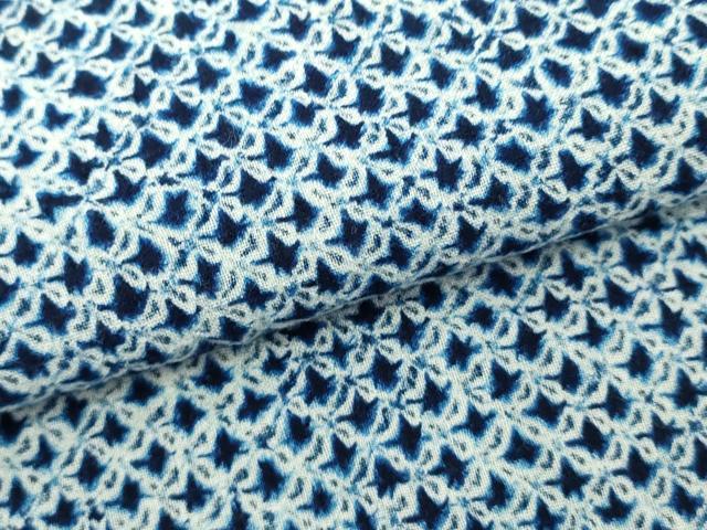 平和屋着物∴夏物　男性　浴衣　有松鳴海絞り　三浦絞り　綿　逸品　DABJ4013cd