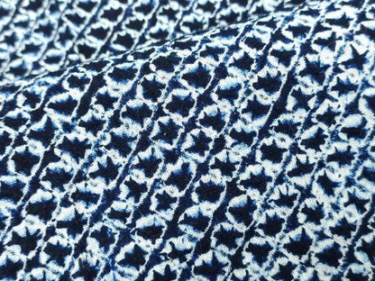平和屋着物∴夏物　男性　浴衣　有松鳴海絞り　三浦絞り　綿　逸品　DABJ4033cd