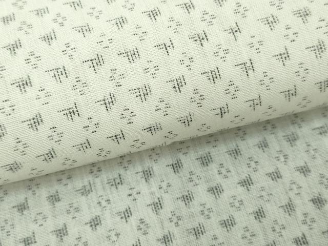 平和屋着物∴夏物　男性　小紋・浴衣兼用　絣文様　DABJ4074cd