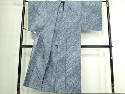 平和屋着物∴夏物　男性　浴衣　有松鳴海絞り　三浦絞り　綿　逸品　未使用　DABJ4081cd
