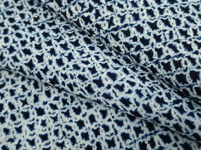平和屋着物∴夏物　男性　浴衣　有松鳴海絞り　三浦絞り　綿　逸品　未使用　DABJ4081cd