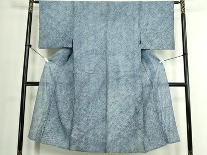 平和屋着物∴夏物　男性　浴衣　有松鳴海絞り　三浦絞り　綿　逸品　DABJ4084cd