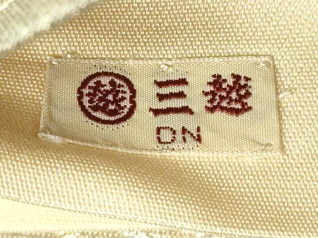 平和屋着物◎六通柄袋帯　流水飛鳥文　本やき引箔錦　金銀糸　三越扱い　正絹　逸品　DABJ4155cd