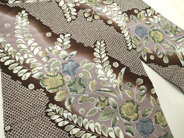 平和屋着物◎全通柄九寸名古屋帯　辻が花　DABJ4189cd