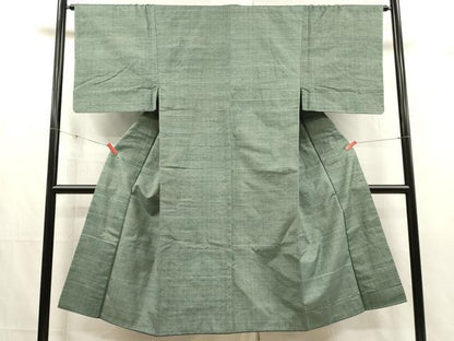 平和屋着物■男性　紬　霞文　正絹　逸品　DABJ4361cd