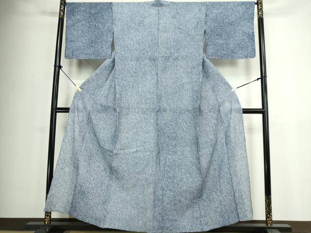 平和屋着物∴夏物　浴衣　有松鳴海絞り　三浦絞り　綿　逸品　未使用　DABJ4433cd