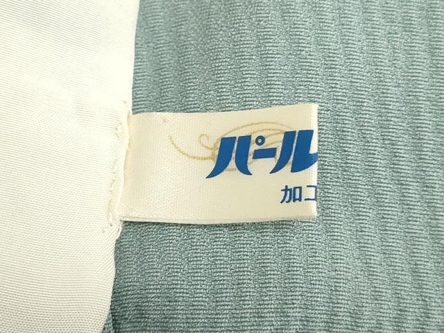 平和屋着物▽訪問着　単衣　草花文　正絹　逸品　DABJ4446cd