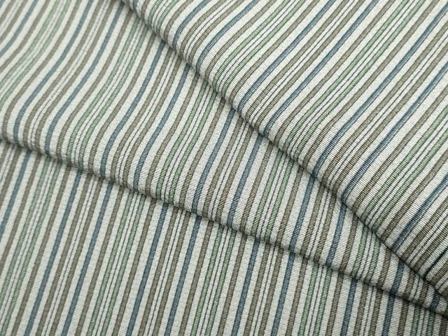平和屋着物▽上質な小紋　単衣　間道　正絹　逸品　DABJ4481cd