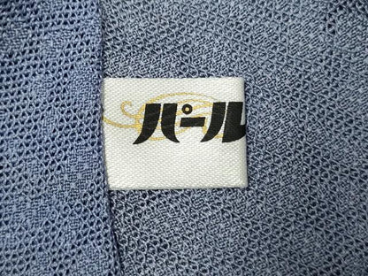 平和屋着物▽道中着　スリーシーズン　春夏秋　塵除け　作家物　霞文　正絹　逸品　DABJ4492cd