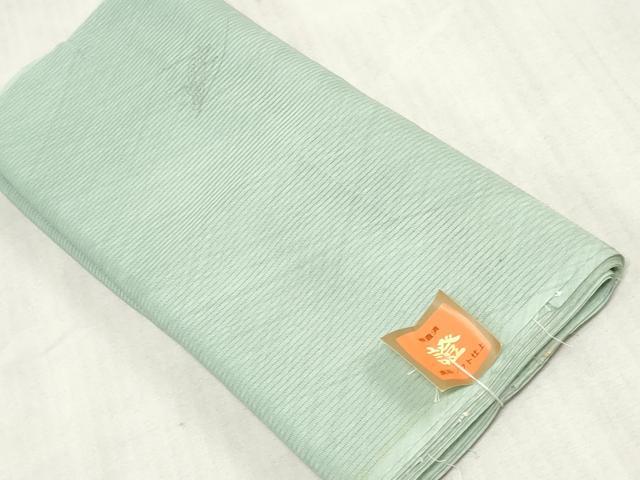 平和屋着物＊夏物　小紋　解き反物　着尺　色付け前　縦絽　夏虫　逸品　DABJ4522zy