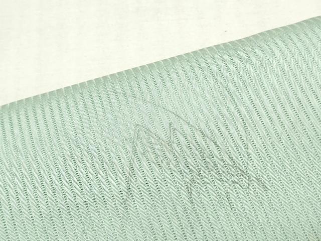 平和屋着物＊夏物　小紋　解き反物　着尺　色付け前　縦絽　夏虫　逸品　DABJ4522zy