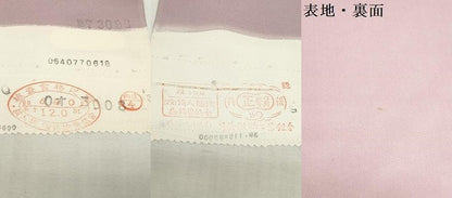 平和屋着物▼付下げ　反物　着尺　風景草花文　逸品　未使用　DABJ4556zy