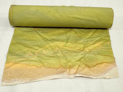 平和屋着物▼小紋　反物　着尺　抽象文様　暈し染め　松坂屋扱い　逸品　未使用　DABJ4567zy