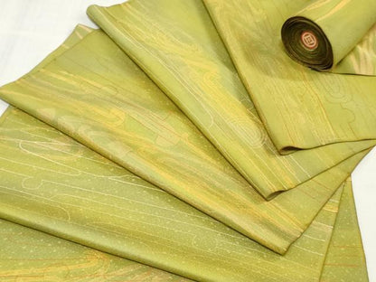 平和屋着物▼小紋　反物　着尺　抽象文様　暈し染め　松坂屋扱い　逸品　未使用　DABJ4567zy