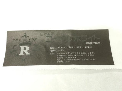 平和屋着物▼長襦袢　反物　着尺　飛鶴文　金銀彩　逸品　未使用　DABJ4601zy