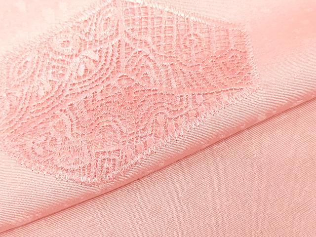 平和屋着物▼付下げ　反物　着尺　総刺繍　文箱草花文　暈し染め　逸品　未使用　DABJ4615zy