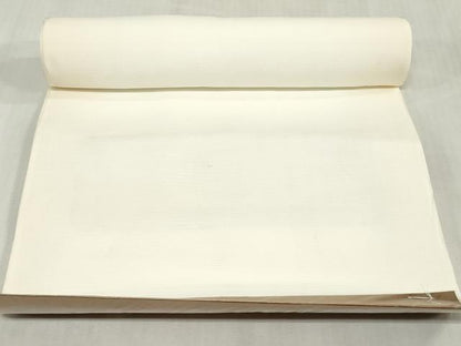 平和屋着物＊夏物　長襦袢　反物　着尺　駒絽　生成り色　逸品　未使用　DABJ4690zy
