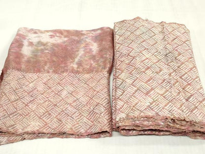 平和屋着物▼羽織・コート　解き反物　羽尺　総絞り　菱文　三越扱い　湯のし前　逸品　DABJ4701zy