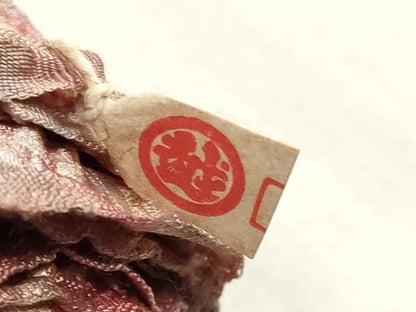 平和屋着物▼羽織・コート　解き反物　羽尺　総絞り　菱文　三越扱い　湯のし前　逸品　DABJ4701zy