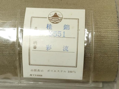 平和屋本店▼和装小物　座布団地　花唐草文　未使用　DABJ4749zy