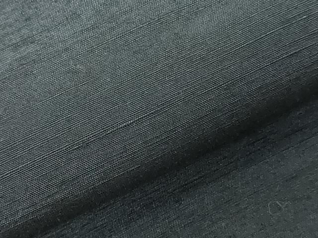 平和屋着物▼男性　紬　反物　着尺　濃藍色　逸品　未使用　DABJ4761zy