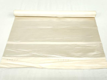 平和屋本店▼丸帯　帯反物　西陣織　銀糸　逸品　未使用　DABJ4788zy