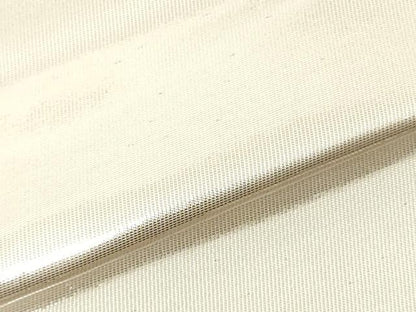 平和屋本店▼丸帯　帯反物　銀糸　逸品　未使用　DABJ4789zy